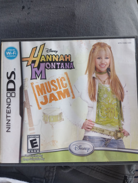 Nintendo DS Game ' HANNAH MONTANA ' with Box No  instructions booklet