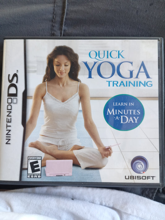 Nintendo DS quick yoga training